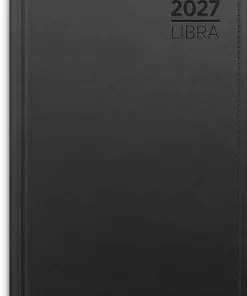 Dagbok GRIEG Libra innbundet 2027 sort