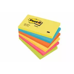 Post-it Klistrelapper 76x127 Energetic (6)