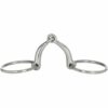 Anur Curved Single Jointed Snaffle Bitt