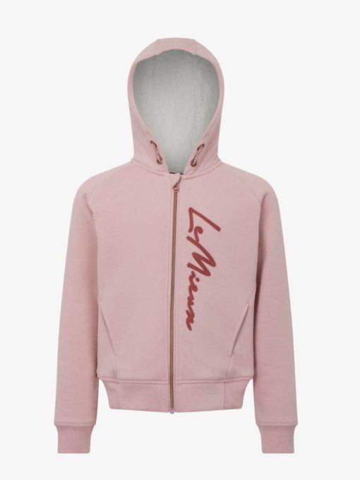 LeMieux Young Rider Sherpa Lined Hollie Hoodie Pink Quartz