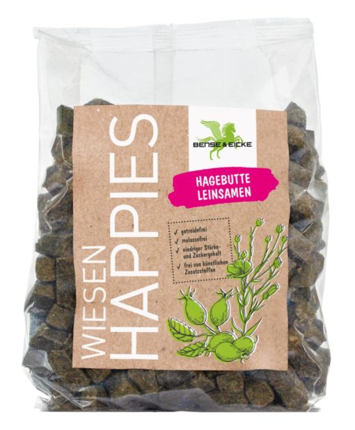 Bense & Eicke Happies Hestegodt Nype/Linfrø 1kg