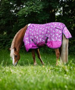 HorseGuard Josh Pony & Hest Regndekken Phlox Pink