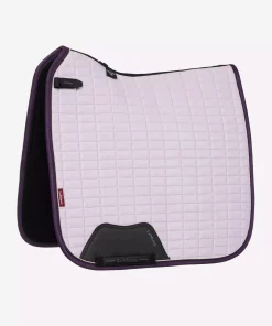 LeMieux ProSport Suede Schabrack Dressur Lilac
