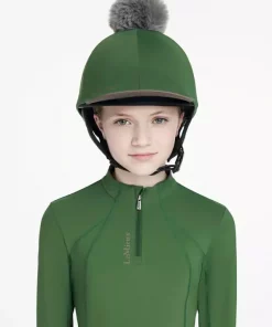 LeMieux Pom Pom Hat Hunter Green