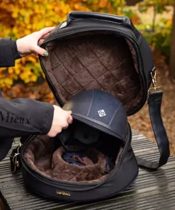 LeMieux Luxe Hjelmbag Sort