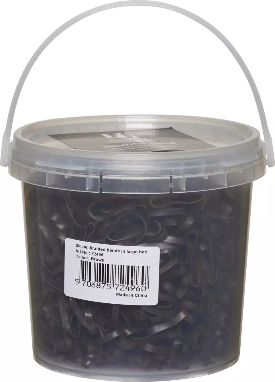 Manstrikker Silikon Bigbox Brun