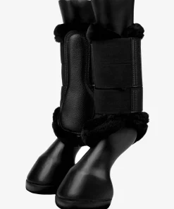 LeMieux Fleece Edged Mesh Brushing Belegg