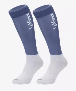 LeMieux Competition Ridestrømper 2pk Ice Blue