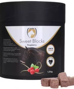 Excellent Horse Sweet Bringebær Blocks 1,2kg