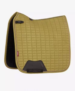 LeMieux ProSport Suede Schabrack Dressur Gooseberry