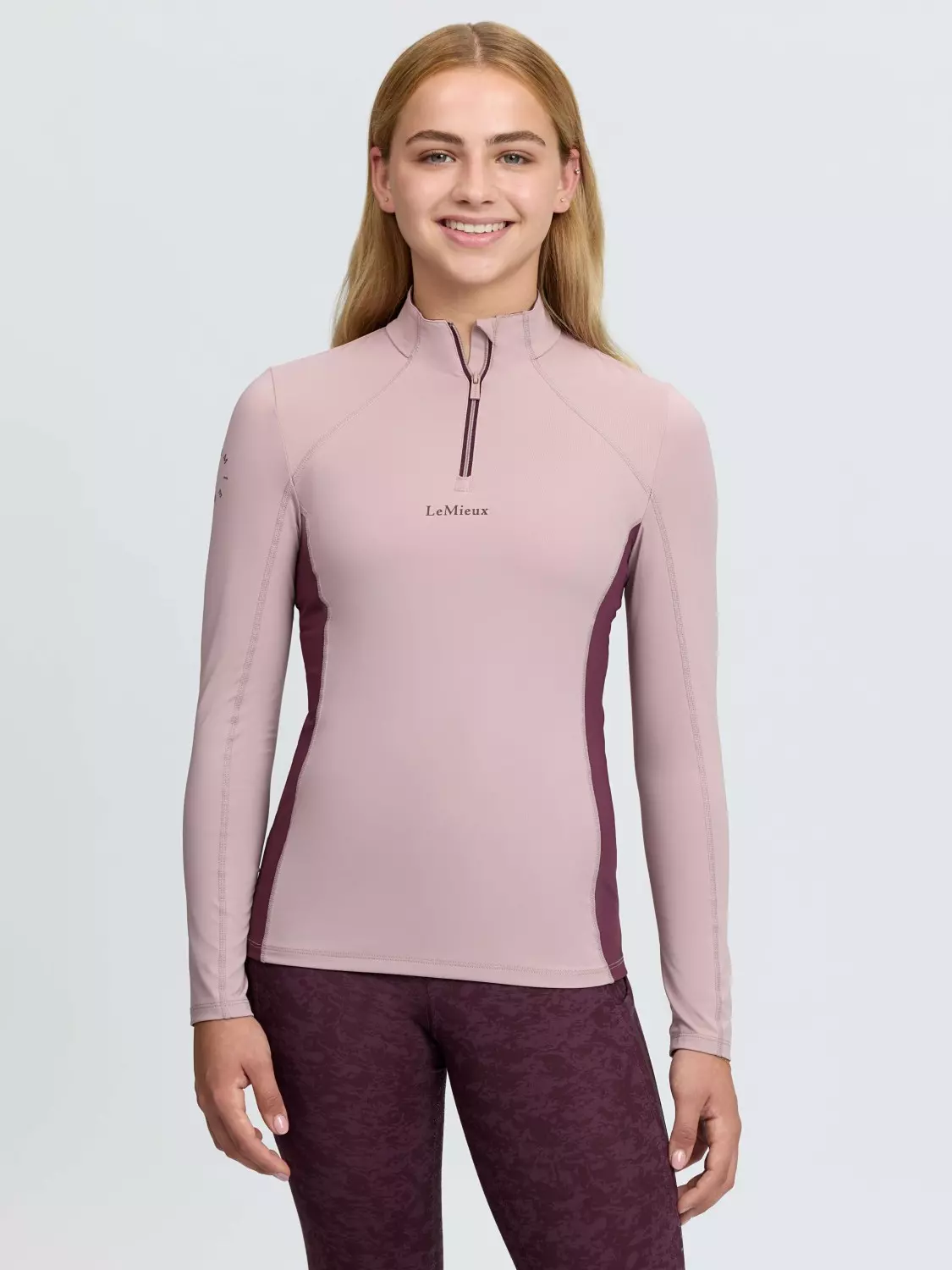 LeMieux Young Rider Base Layer Wild Rose