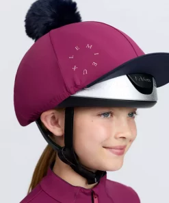 LeMieux Pom Pom Hat Blackberry