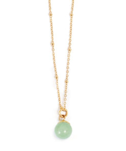Kort kjede, Green aventurine