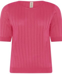 Ribknit O-neck T-shirt