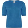Ribknit O-neck T-shirt