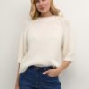 Emilie Cropped Knit Pullover