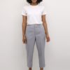 Sakura Cropped Zipper Pant