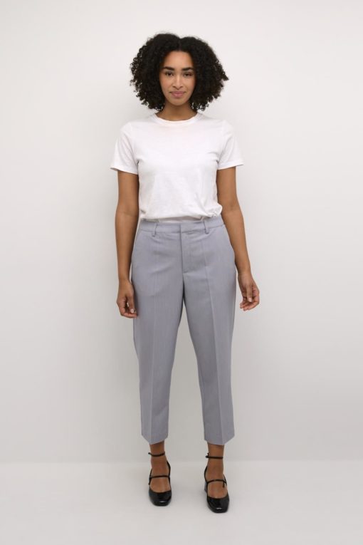 Sakura Cropped Zipper Pant