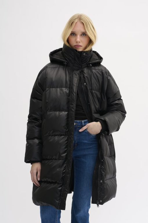 Glossy MW Down long Jacket