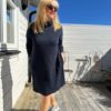 7501 Dress Wide Rollneck