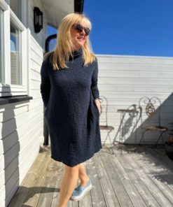 7501 Dress Wide Rollneck