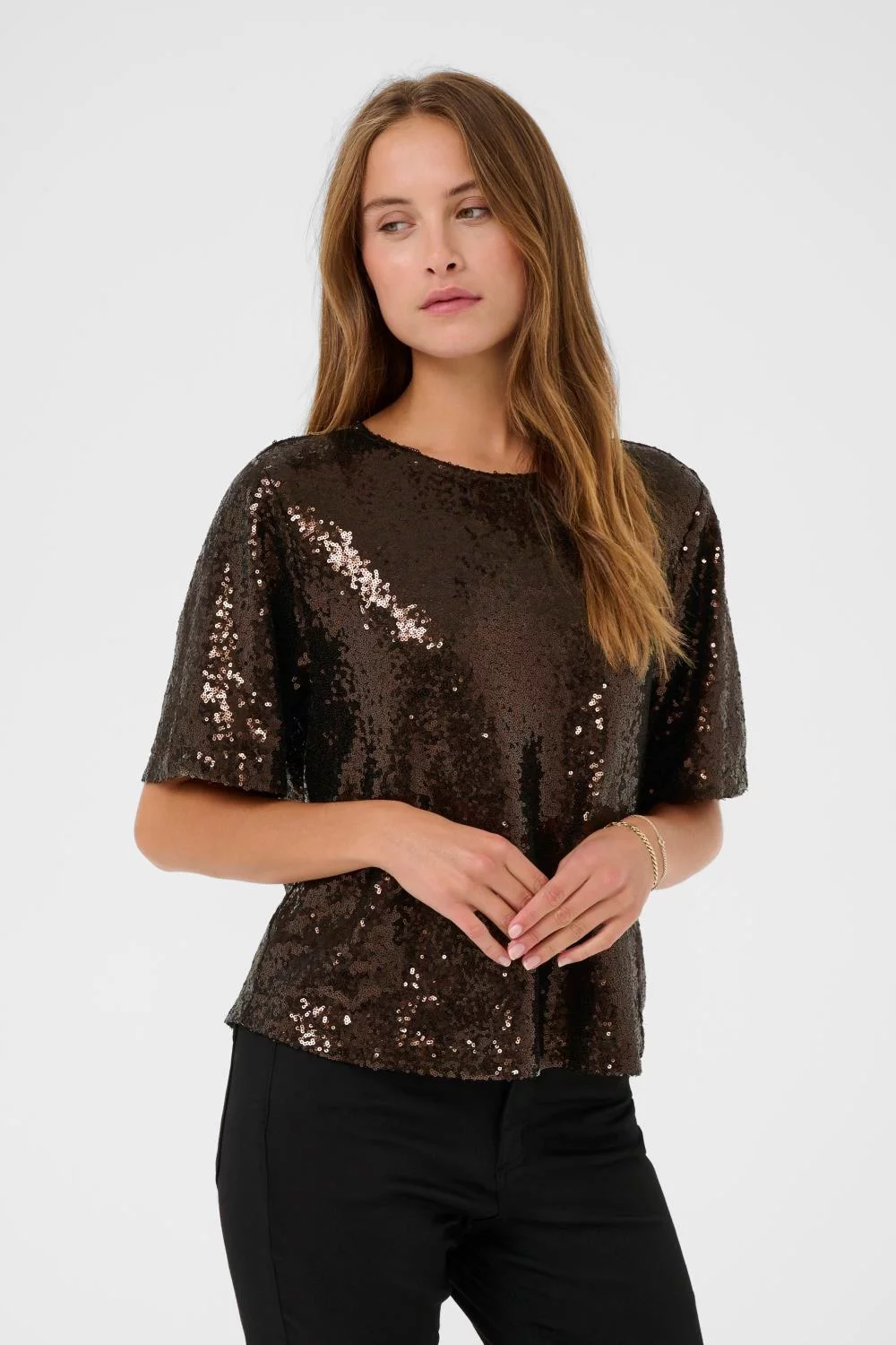 KAmiranda Sequin Blouse