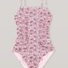 Gathered Swimsuit - Ganni