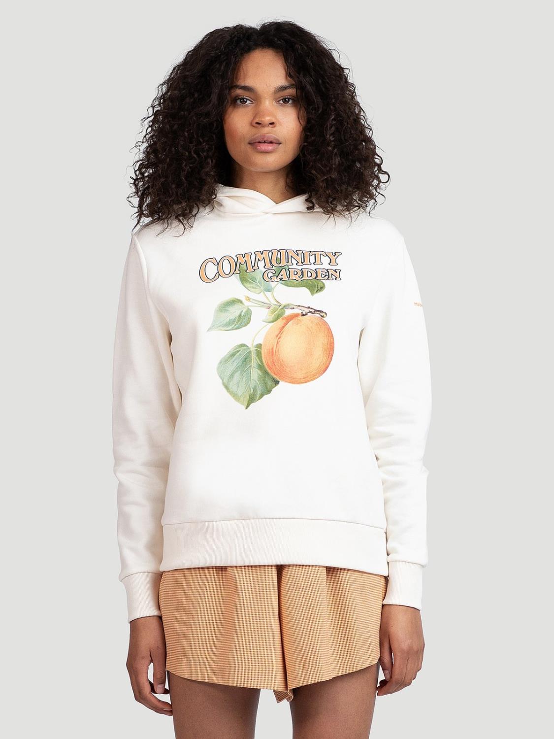 Regular Peach Print Hoodie 21-03 - Holzweiler