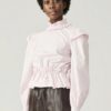 Cropped Blouse - Ganni