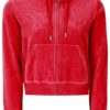 Robertson Classic Velour Zip Trough Hoodie