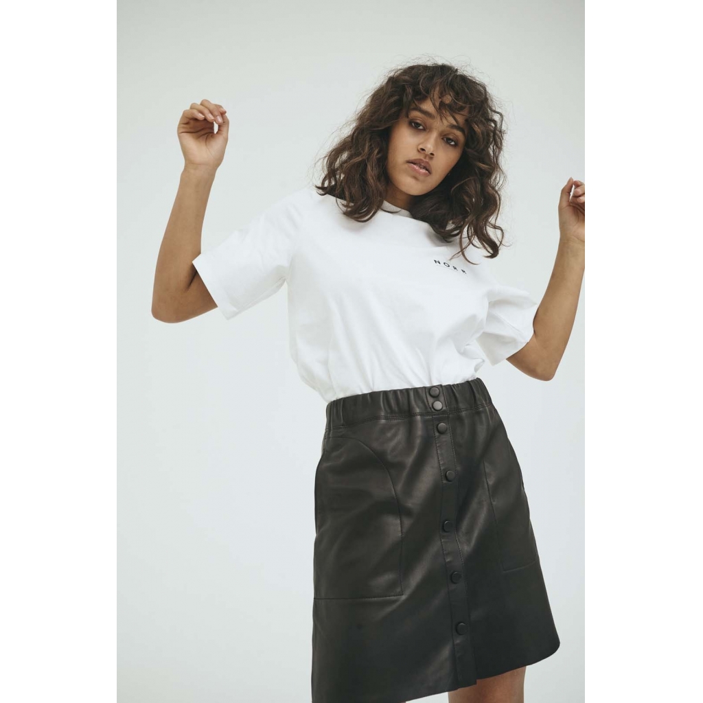 Mika leather skirt - Norr