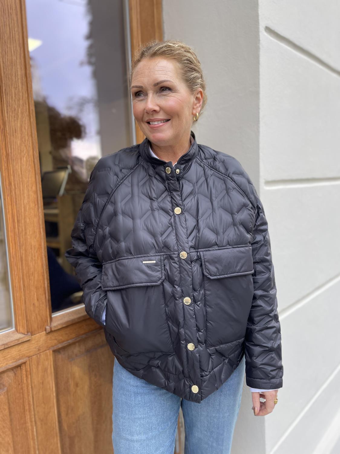 Khaite Quilted Down Jacket - Mos Mosh