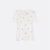 Phill V-Neck Heart T-Shirt - Fabienne Chapot