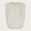 MAJE FLEECE VEST - One & Other