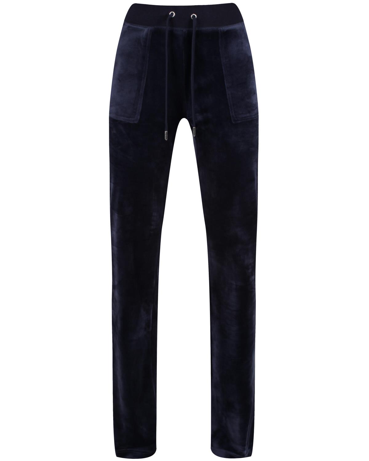 Del Ray Classic velour pant pocket design Night sky FORHÅNDSSALG - Juicy Couture