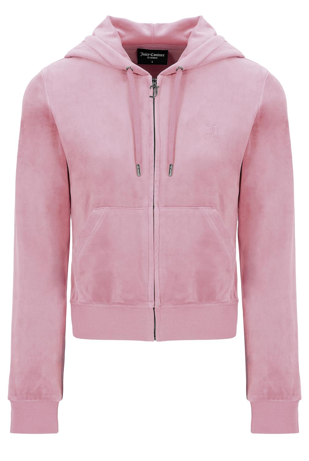 Robertson Classic velour zip trough hoodie Keepsake Lilac - Juicy Couture
