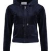 Robertson classic velour zip trough hoodie night sky – Juicy Couture
