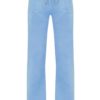 Del Ray Classic velour pant pocket design Powder Blue - Juicy Couture
