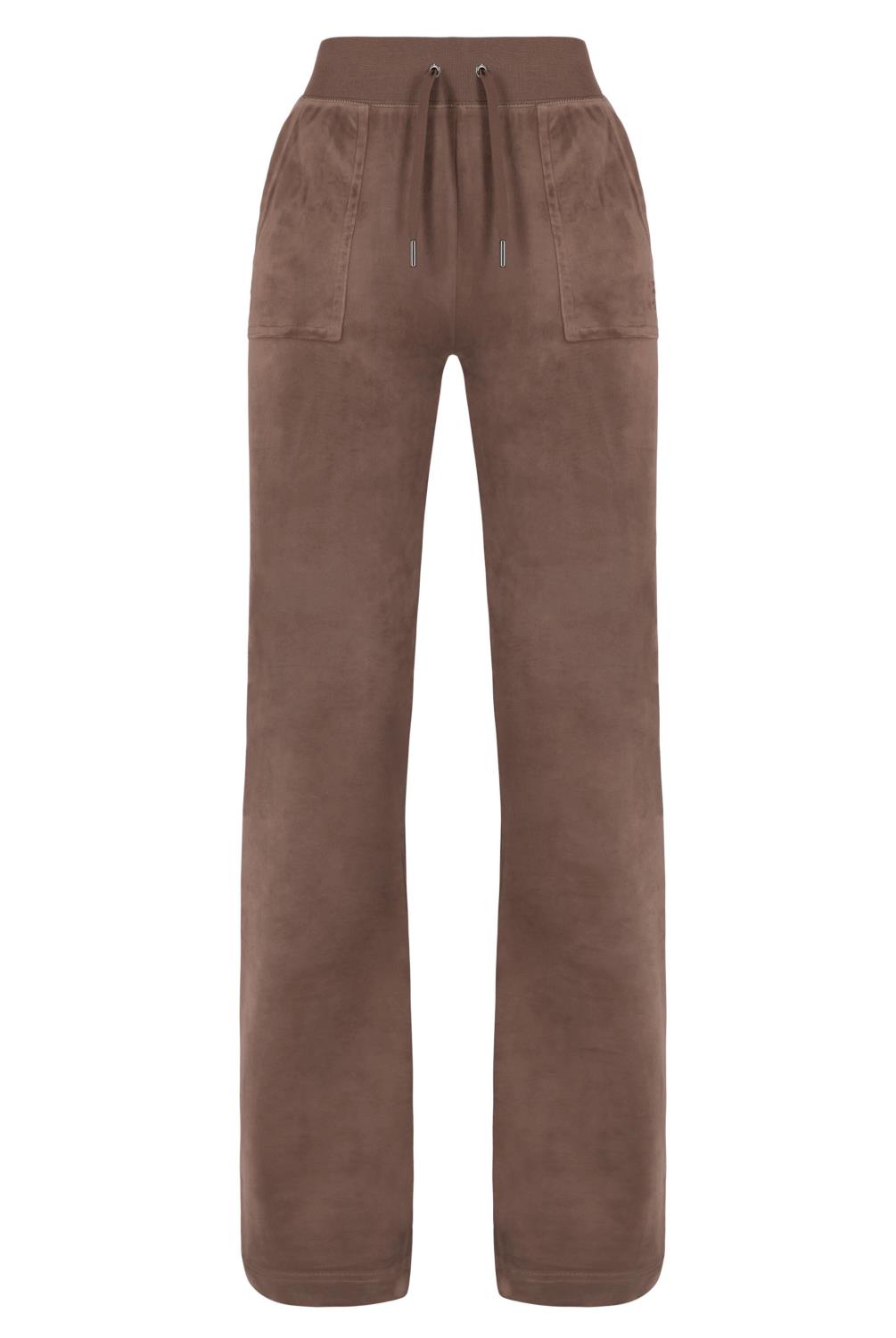 Del Ray Classic velour pant pocket design Acorn - Juicy Couture
