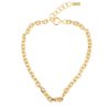 Emilia Angeled chain necklace 40 cm - Emilia By Bon Dep