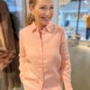 Linen Shirt Coral - Alma