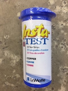Instatest (Blå) - Teststrips for kobber