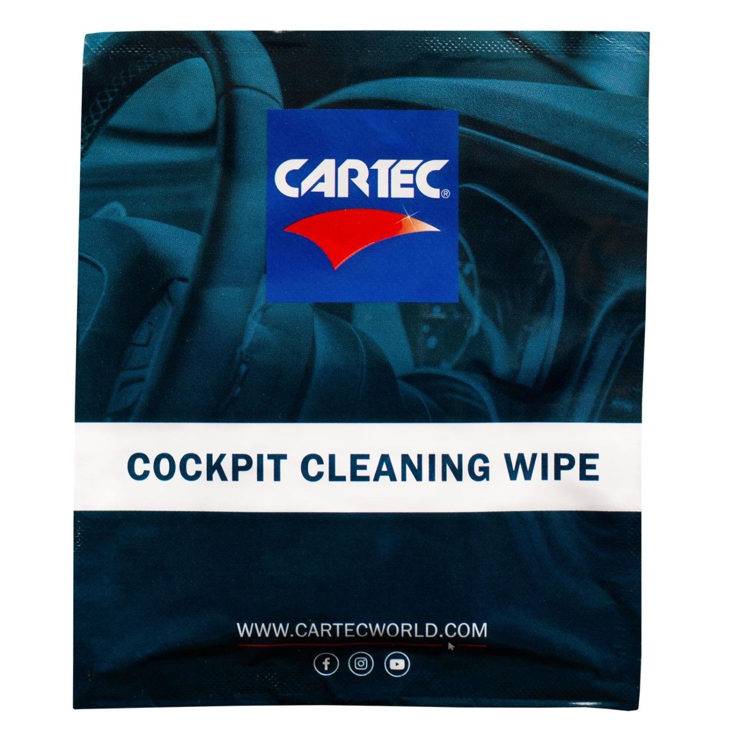 Cartec Cockpit Cleaning Wipe
