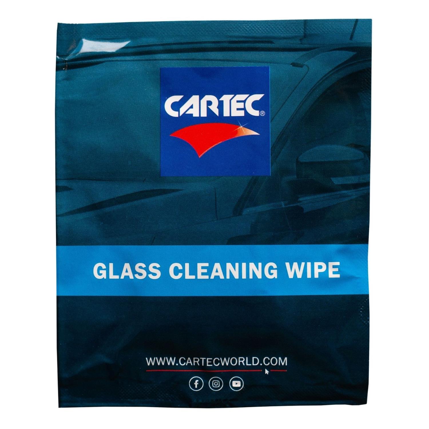 Cartec Glass Cleaning Wipe