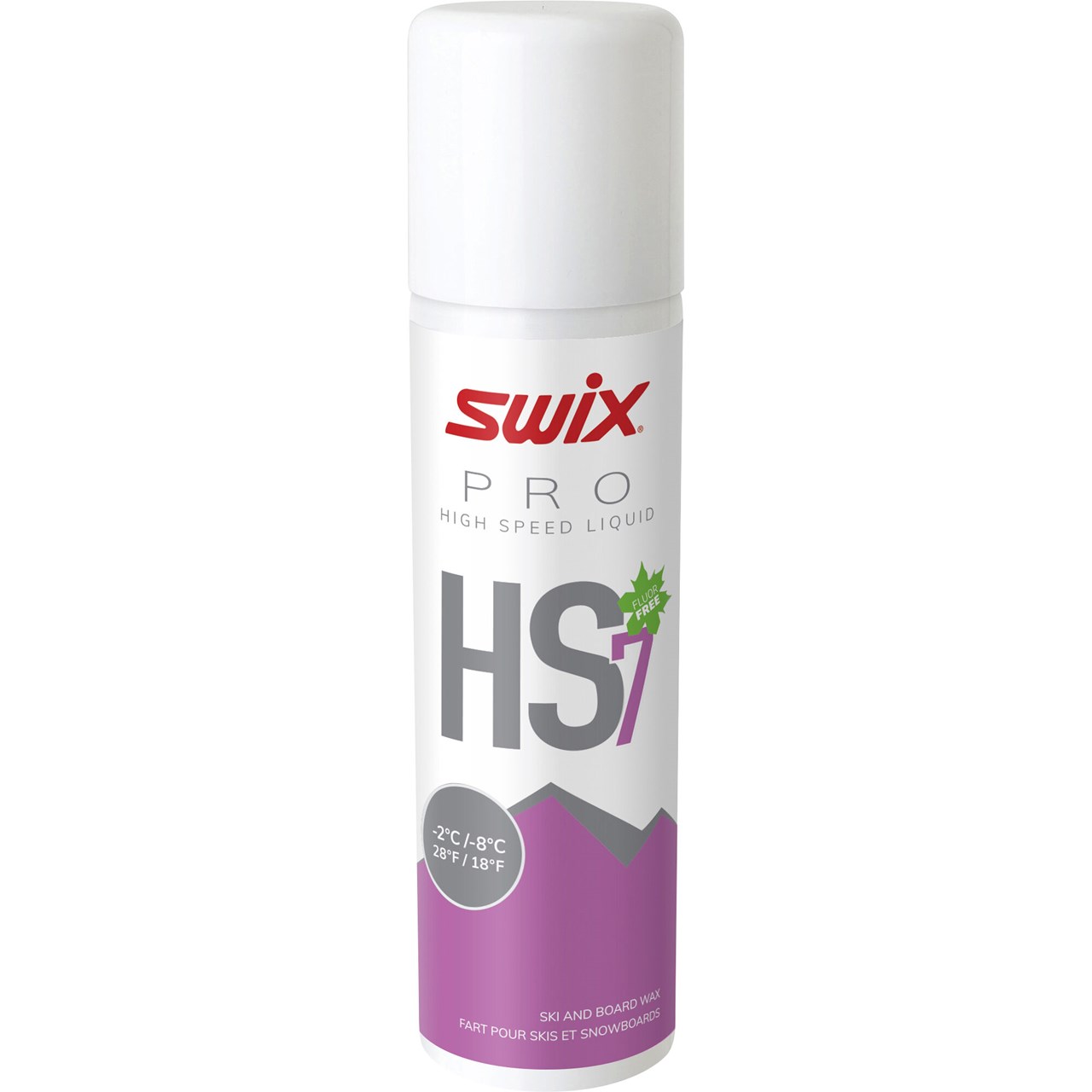 Swix HS7 Liq. Violet, -2°C/-7°C, 125ml