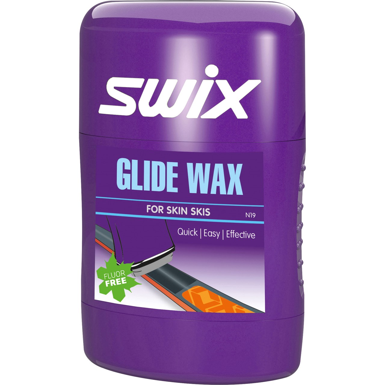 Swix N19 Glidewax skin ski