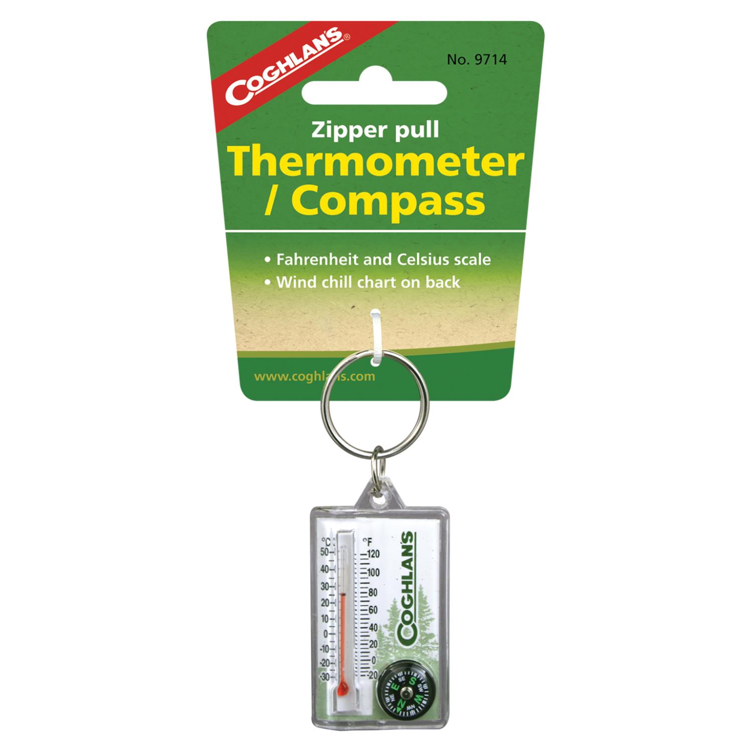 Termometer med kompass