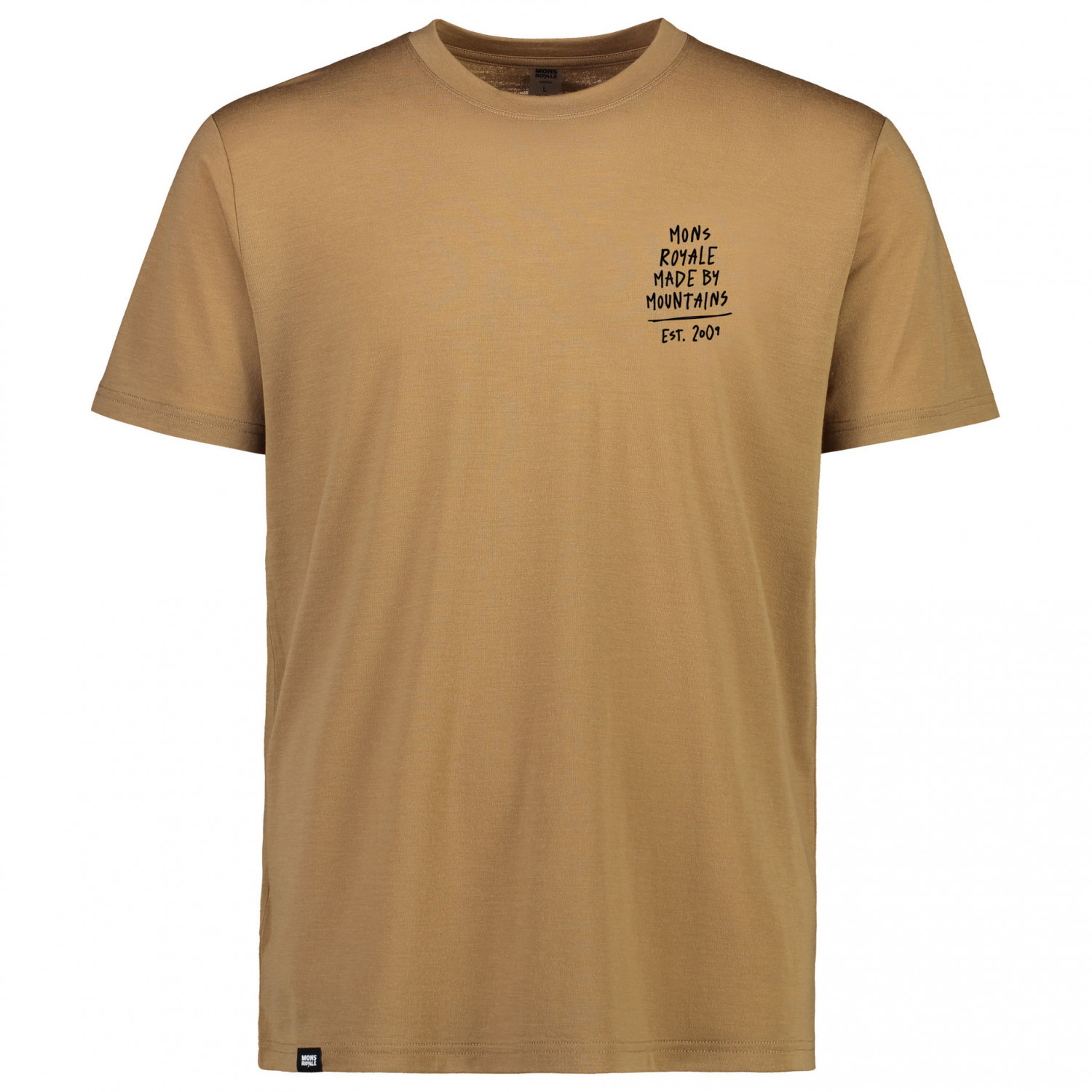 Mons Royale Icon t-shirt M Toffee