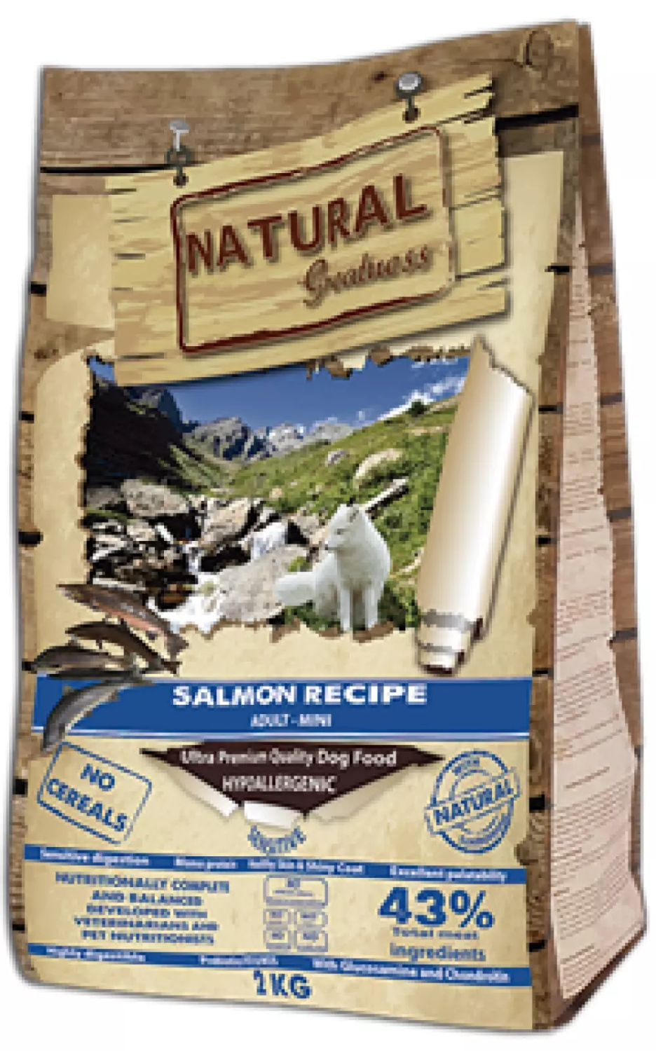 Natural greatness DD Salmon Mini Recipe Adult 6kg