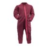 Devold Nibba Merino playsuit baby beetroot